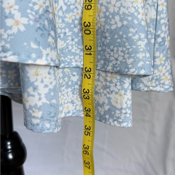 Arula Blue Floral Romper - Picture 3 of 5